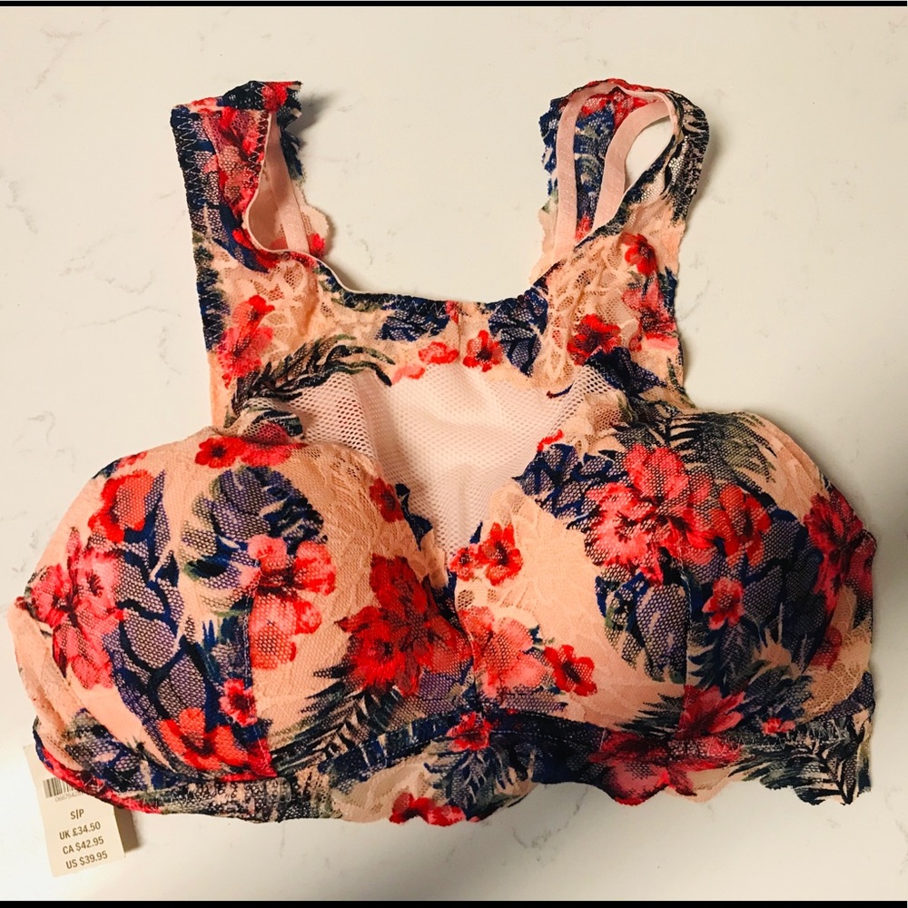Pink bralette